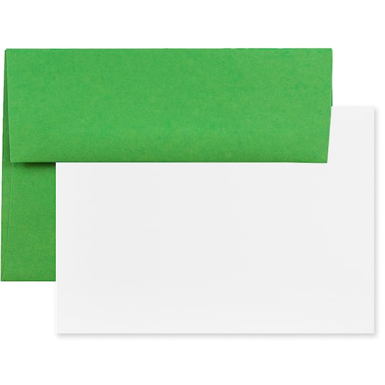 JAM Paper A1 Brite Hue Blank Greeting Cards & Envelopes